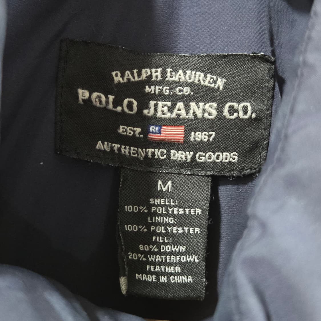 폴로 진스 투웨이 덕다운 패딩 M 상품이미지3