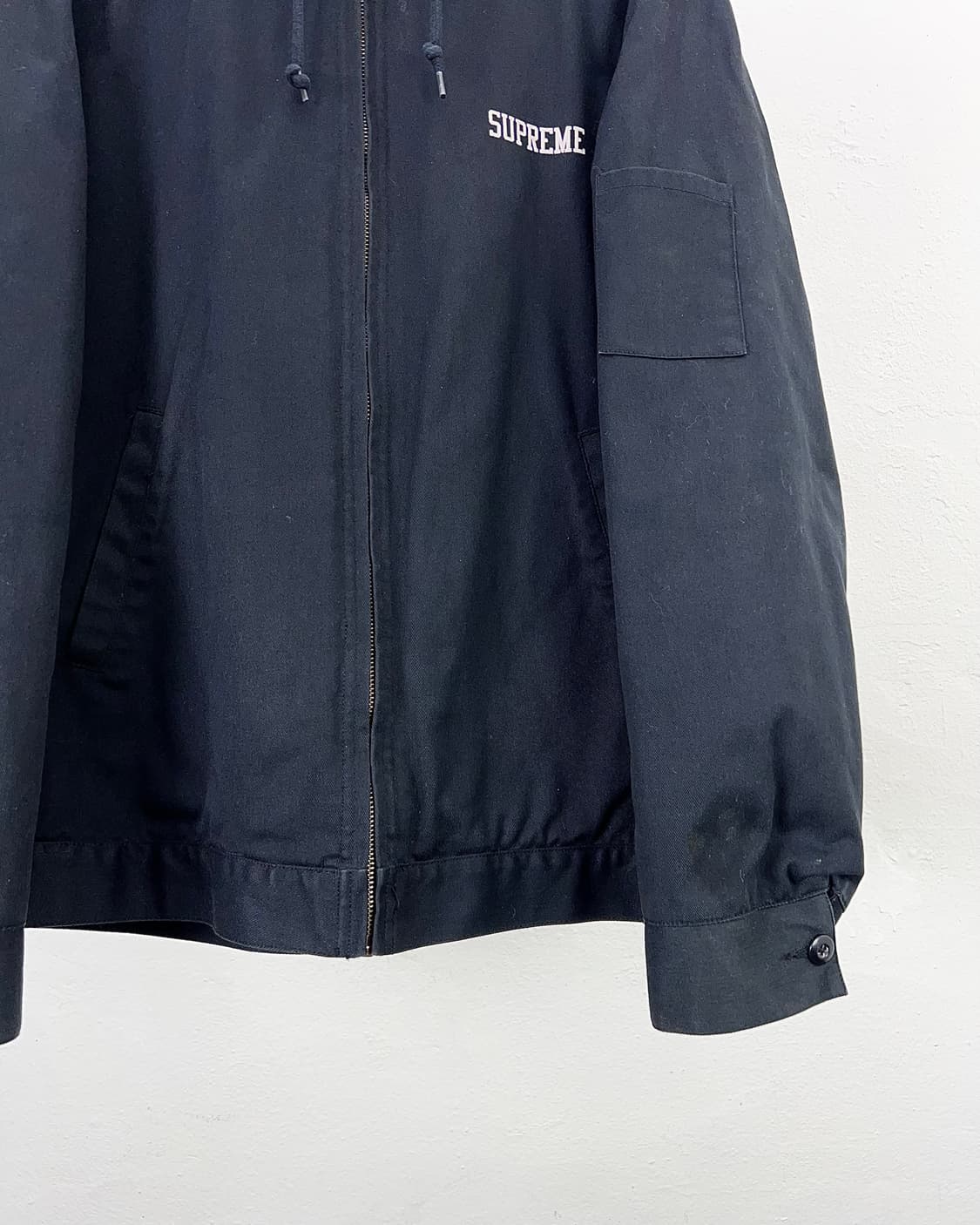 슈프림 x 레이먼드 패티본  14AW bang 후드 퀼팅 워크 자켓 상품이미지6