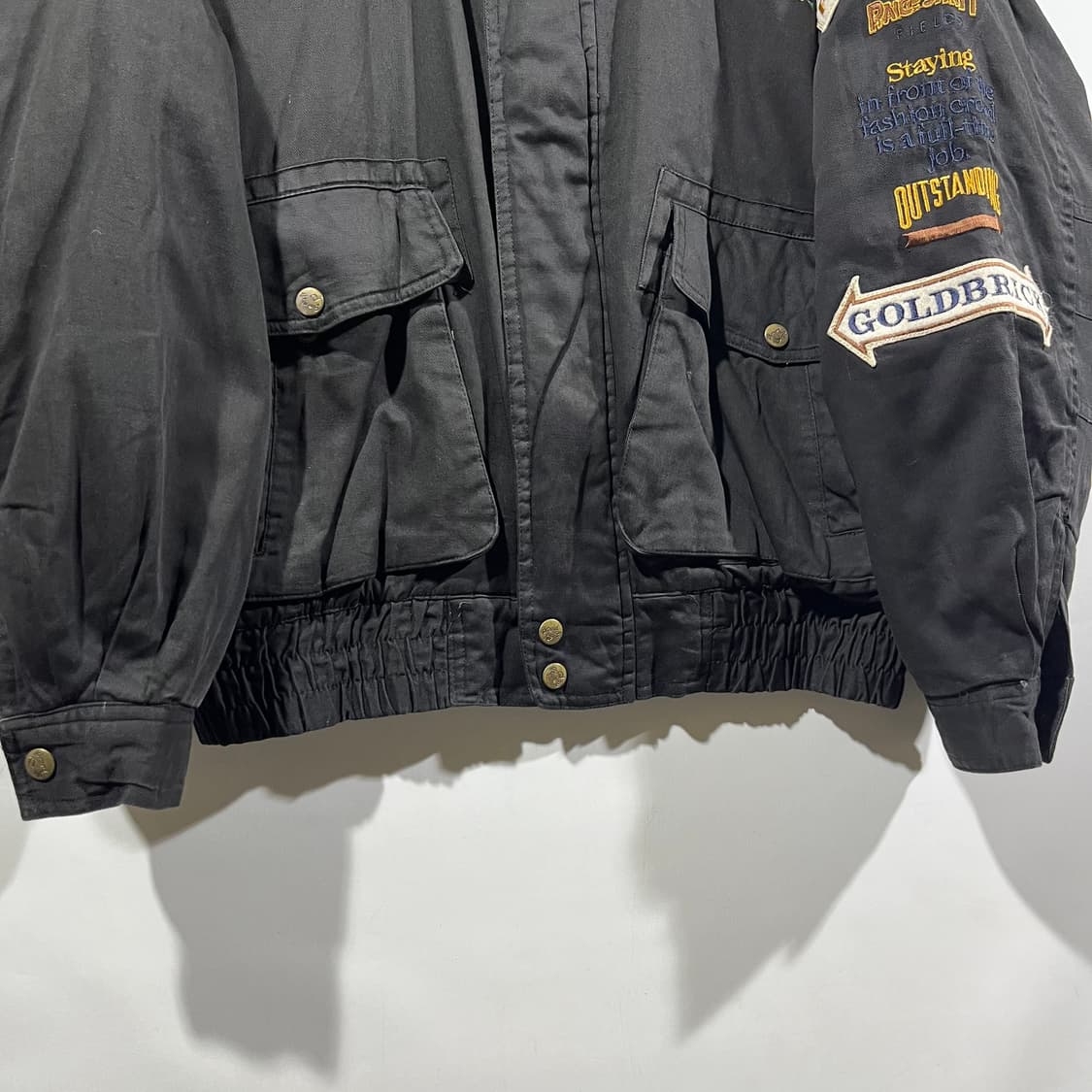 [JPN] 90's 재팬 빈티지 패치 봄버자켓 상품이미지4