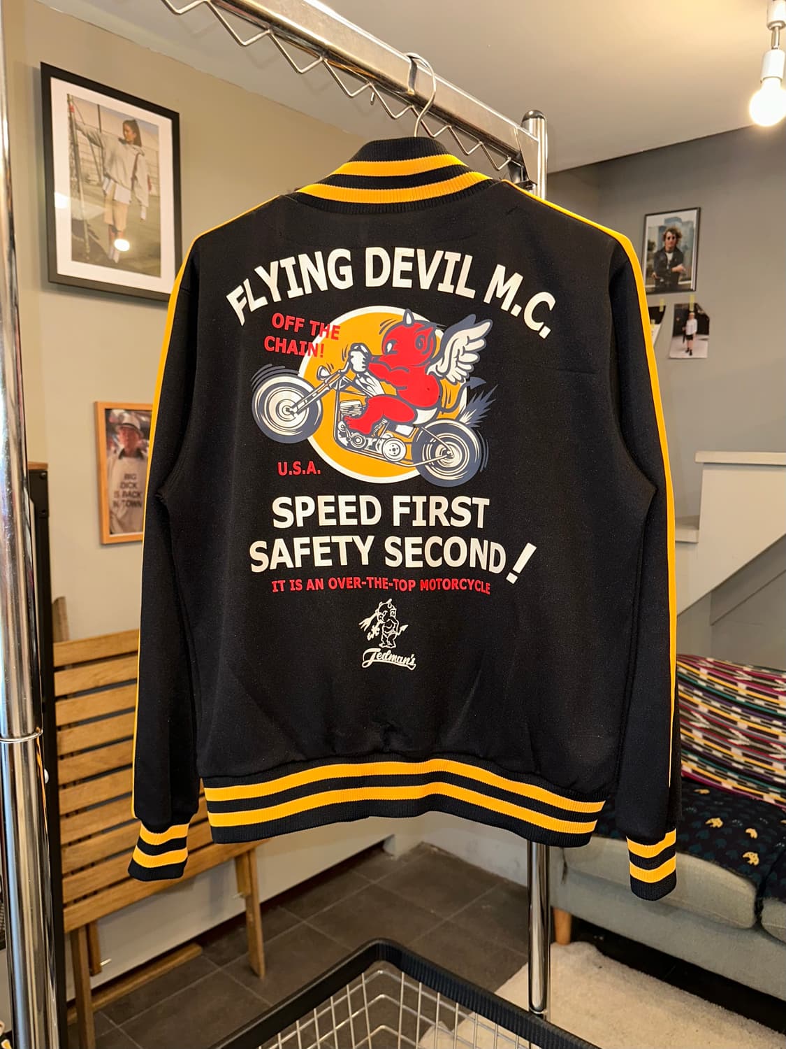 Ted Company flying devil M.C logo jersey 상품이미지9