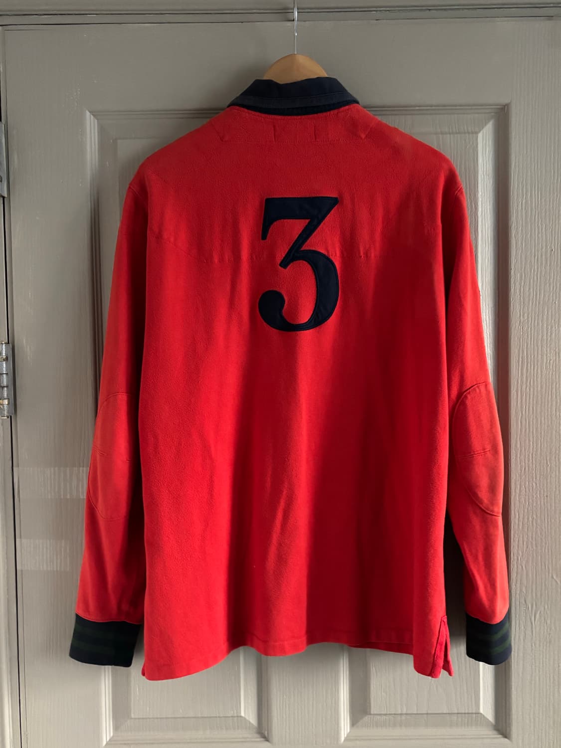 90s 폴로 랄프로렌 빅포니 럭비 카라 티셔츠 상품이미지4