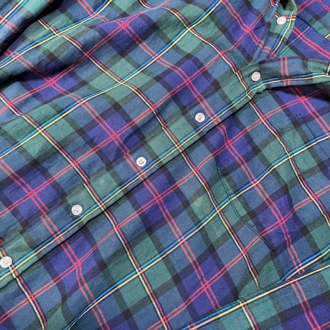 [빅사이즈] 엘엘빈 체크 셔츠 상품이미지3