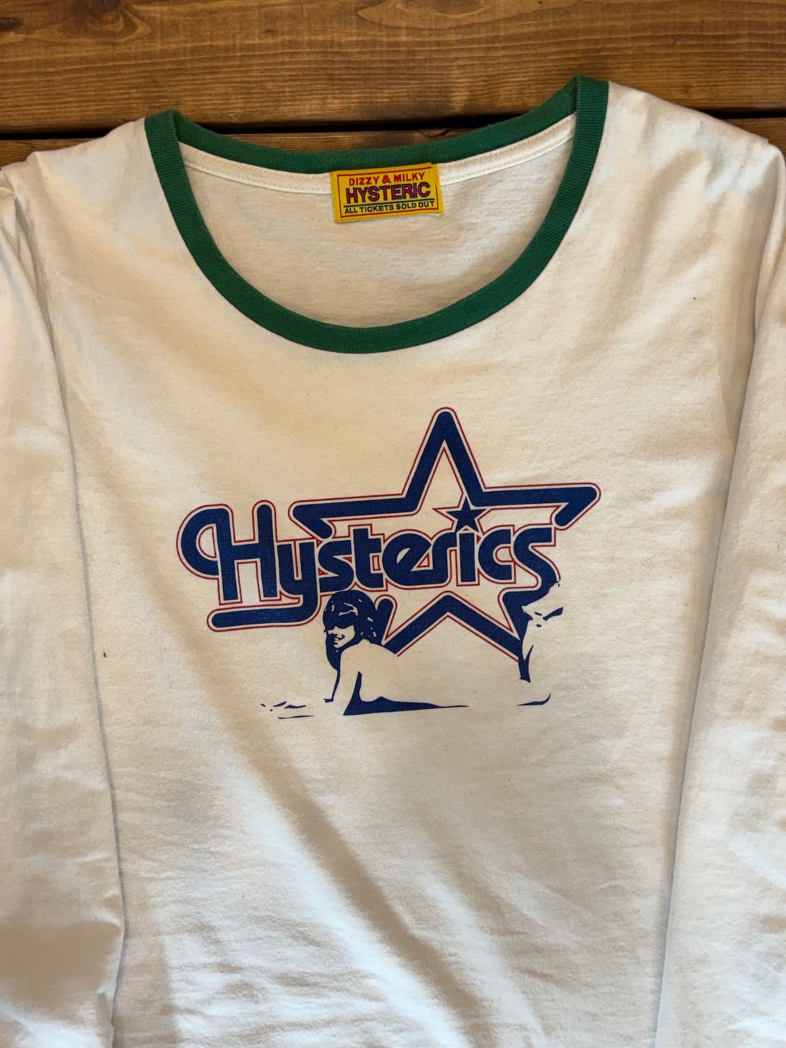 히스테릭글래머 그린 포인트 롱슬리브 상품이미지5