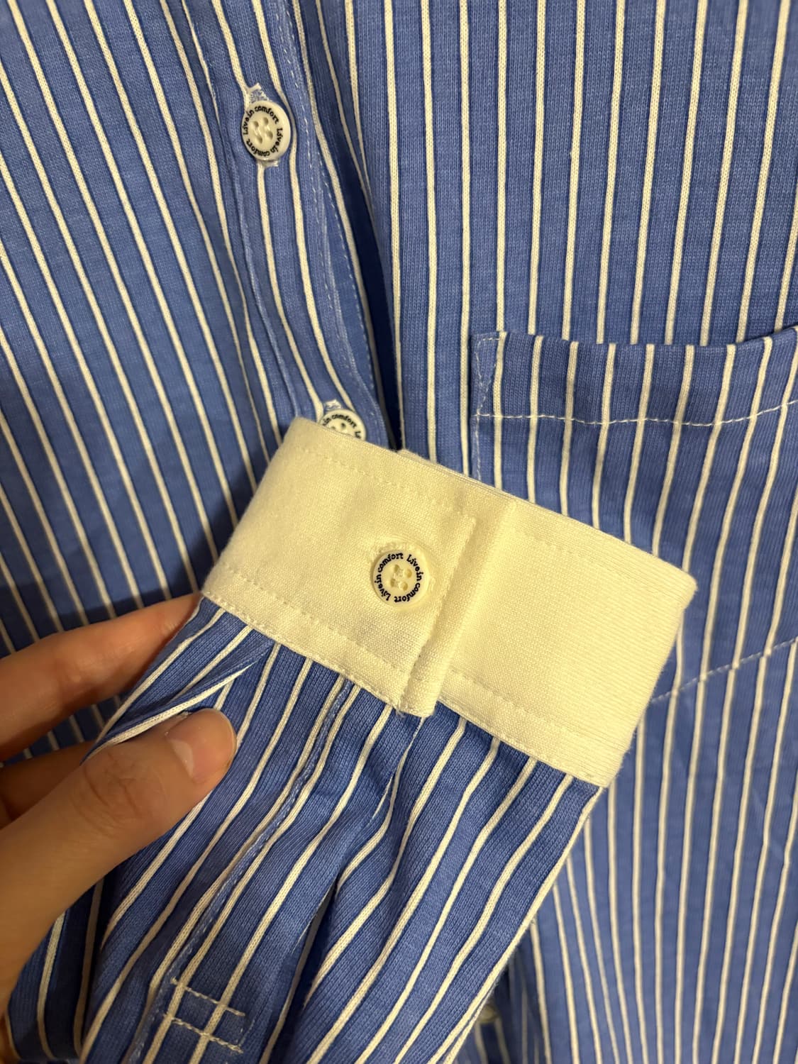 💙 Live in comport(japan)스트라이프셔츠/새상품 상품이미지6