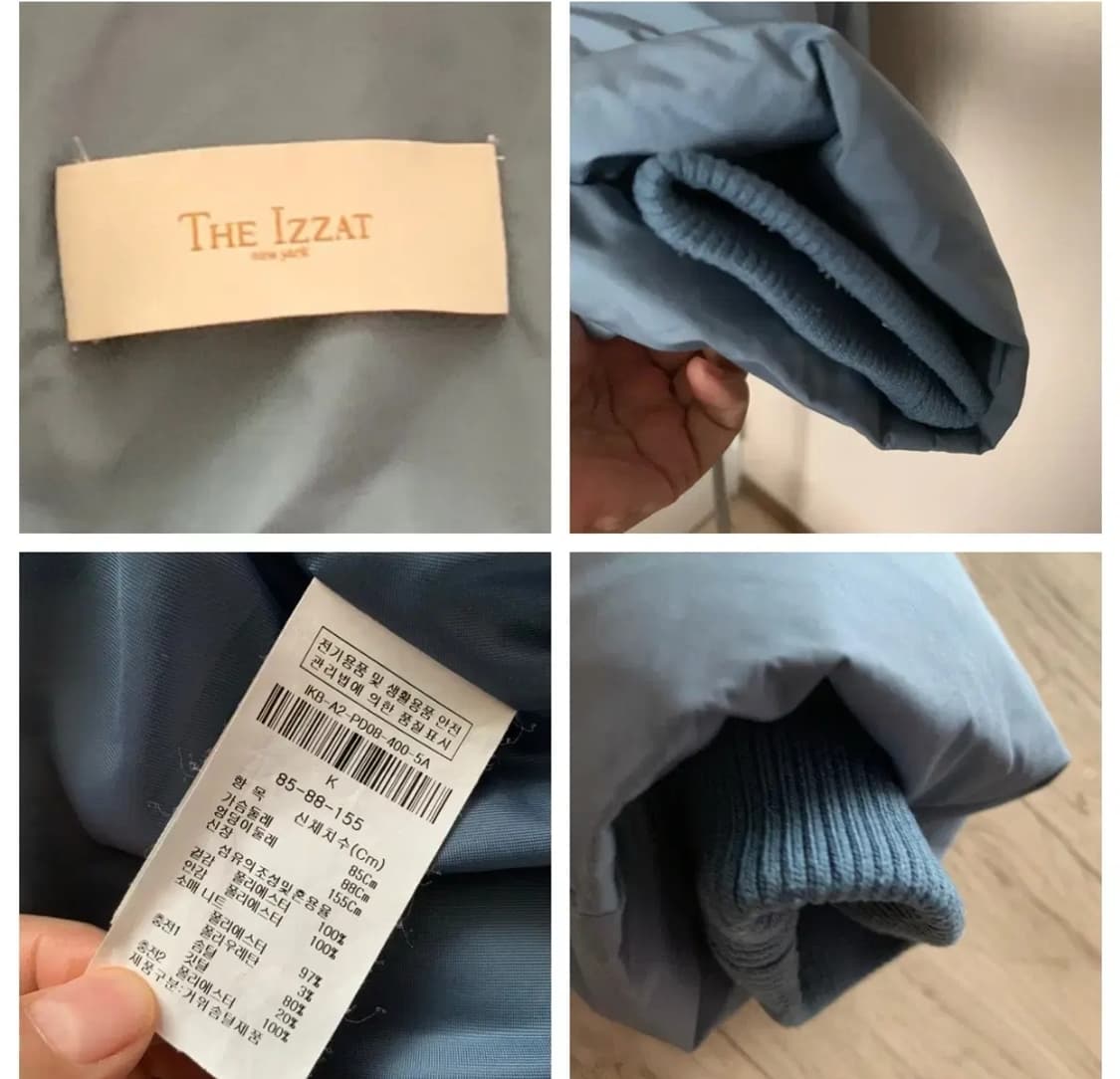 더아이잗 폭스퍼 후드 구스패딩 상품이미지5