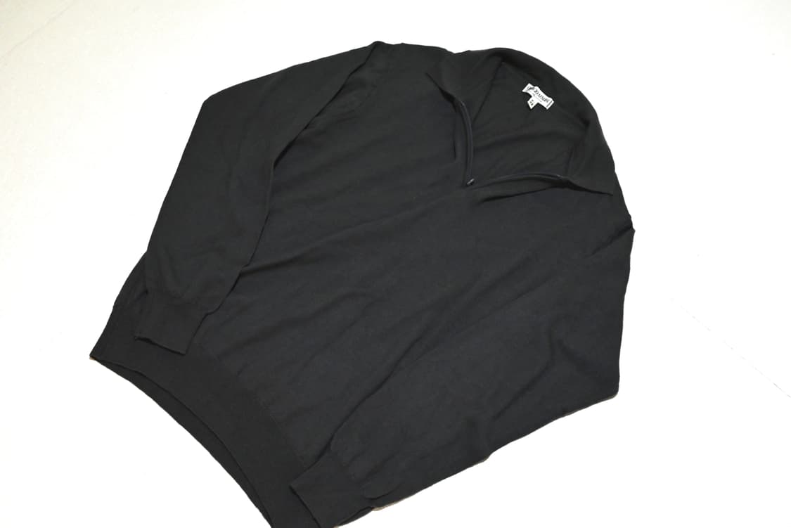 Giorgio Armani 90s silk cashmere zip  상품이미지2