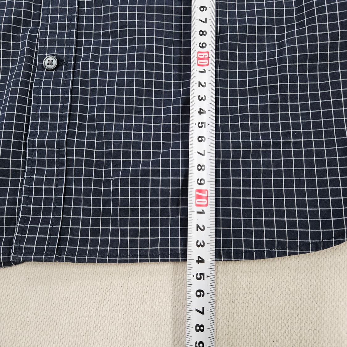 M 바나나리퍼블릭 잔체크 셔츠 남방 0619Y2 상품이미지6
