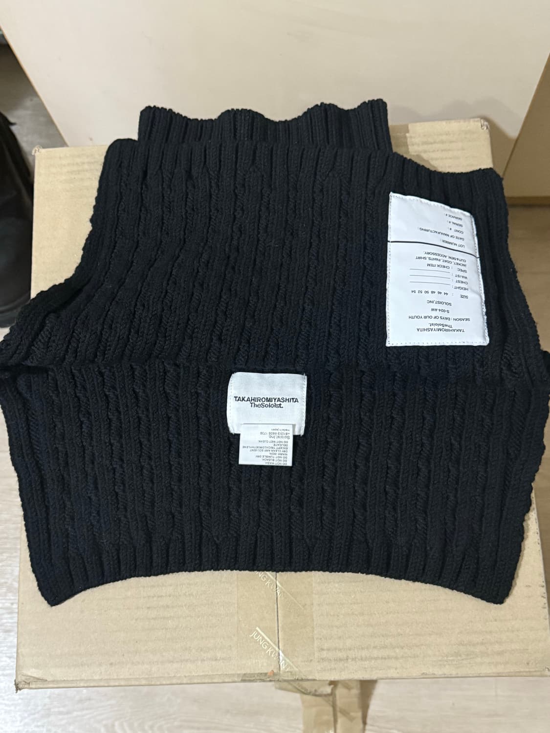 Takahiromiyashita the Soloist  25ss 넥워머 상품이미지2