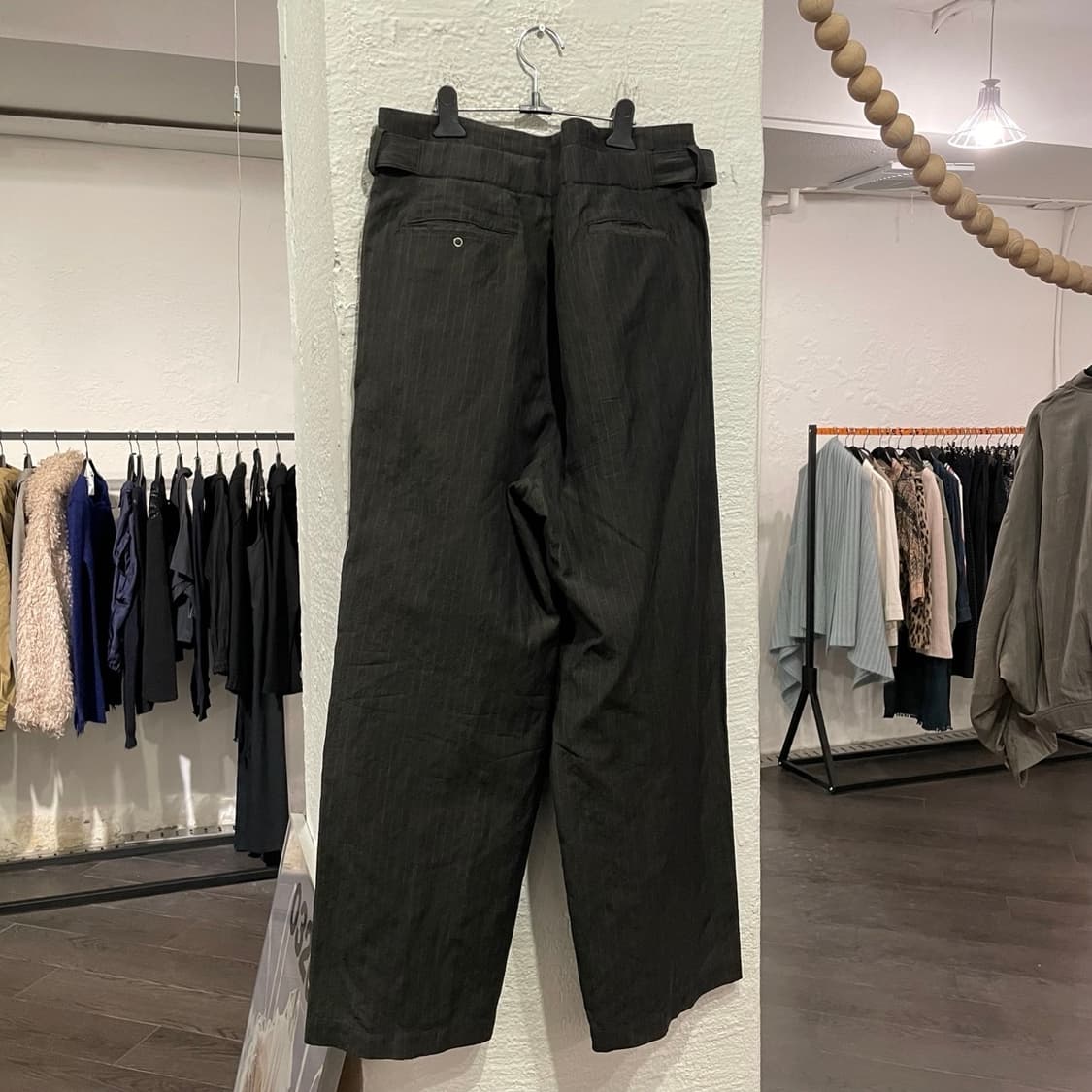 요크 벨티드 오버사이즈 팬츠 상품이미지3