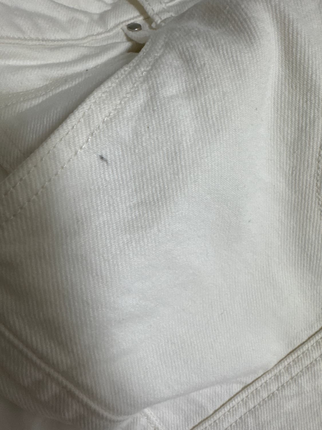 (급처)쿠어 더블니 워크 데님 팬츠 화이트 s 상품이미지2