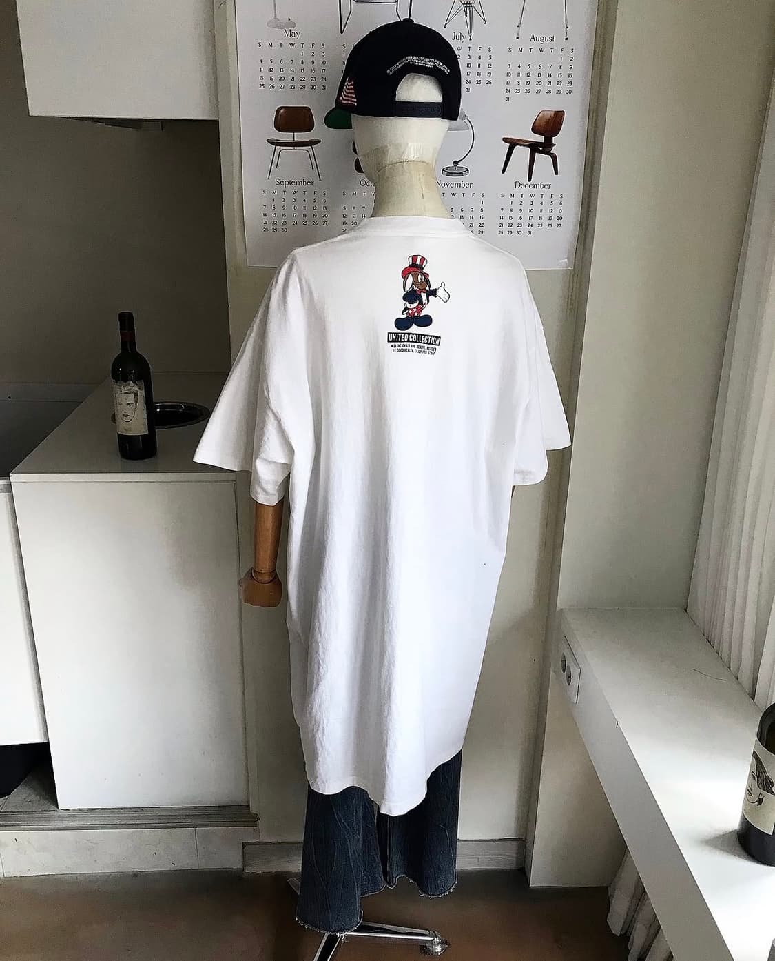 90s usa 프린팅 원피스 상품이미지4