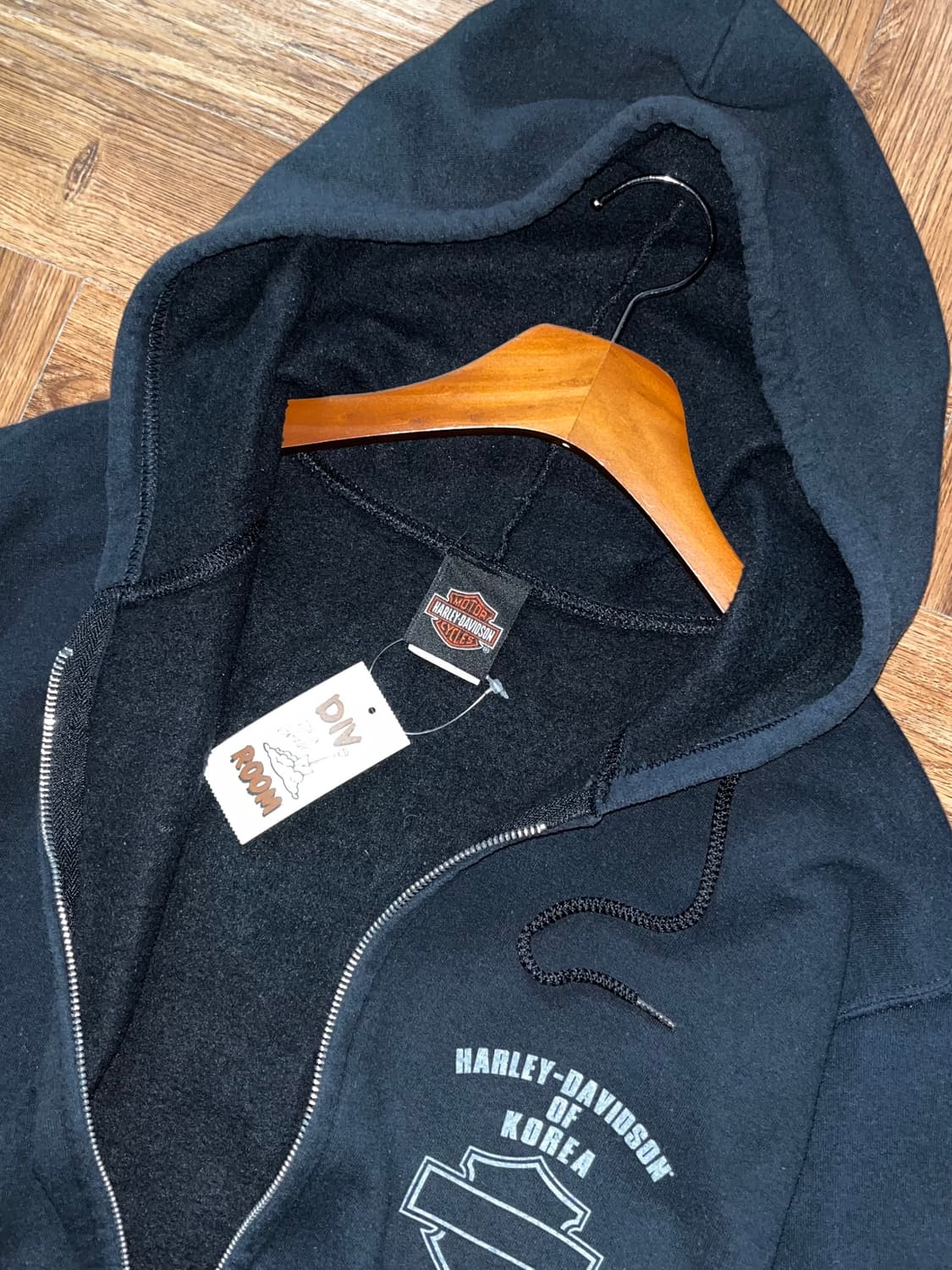 할리데이비슨 코리아 프린팅 후드집업 상품이미지8