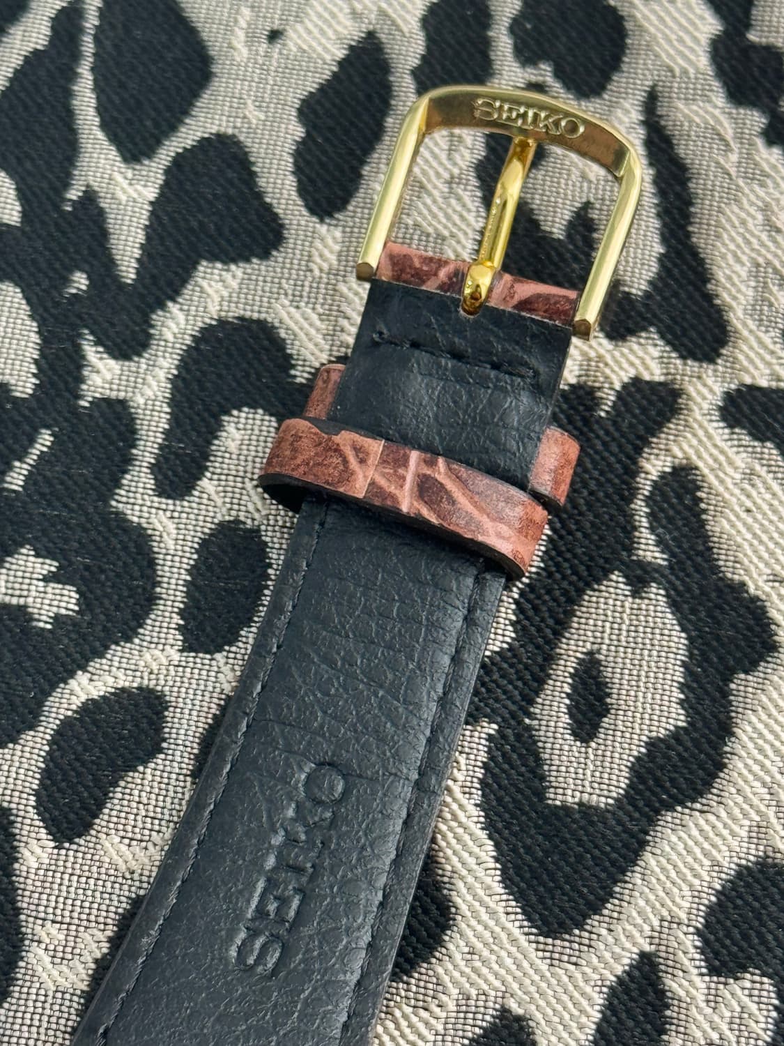 80s 빈티지 세이코 탱크 골드 상품이미지9