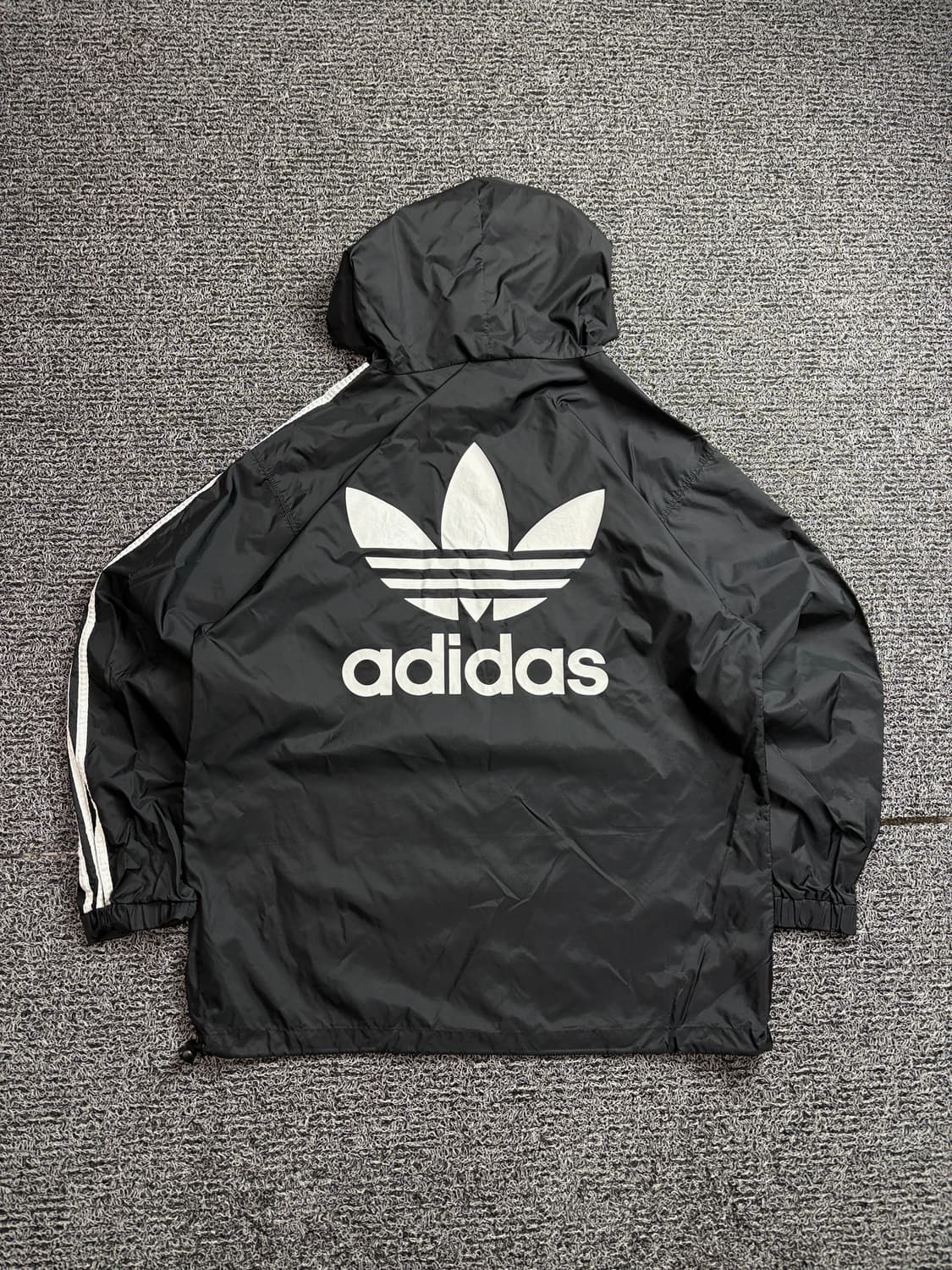 아디다스 트레포일 빅로고 나일론 후디 아노락 2157 상품이미지5