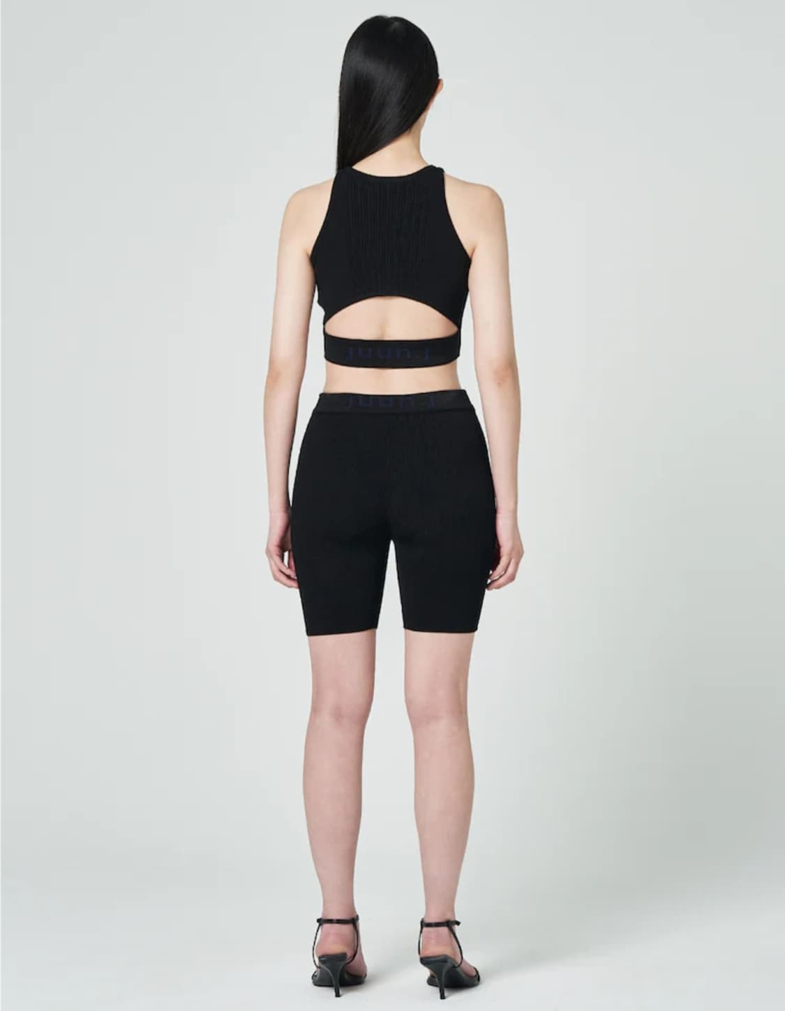 준지 크롭 니트 탑 상품이미지2