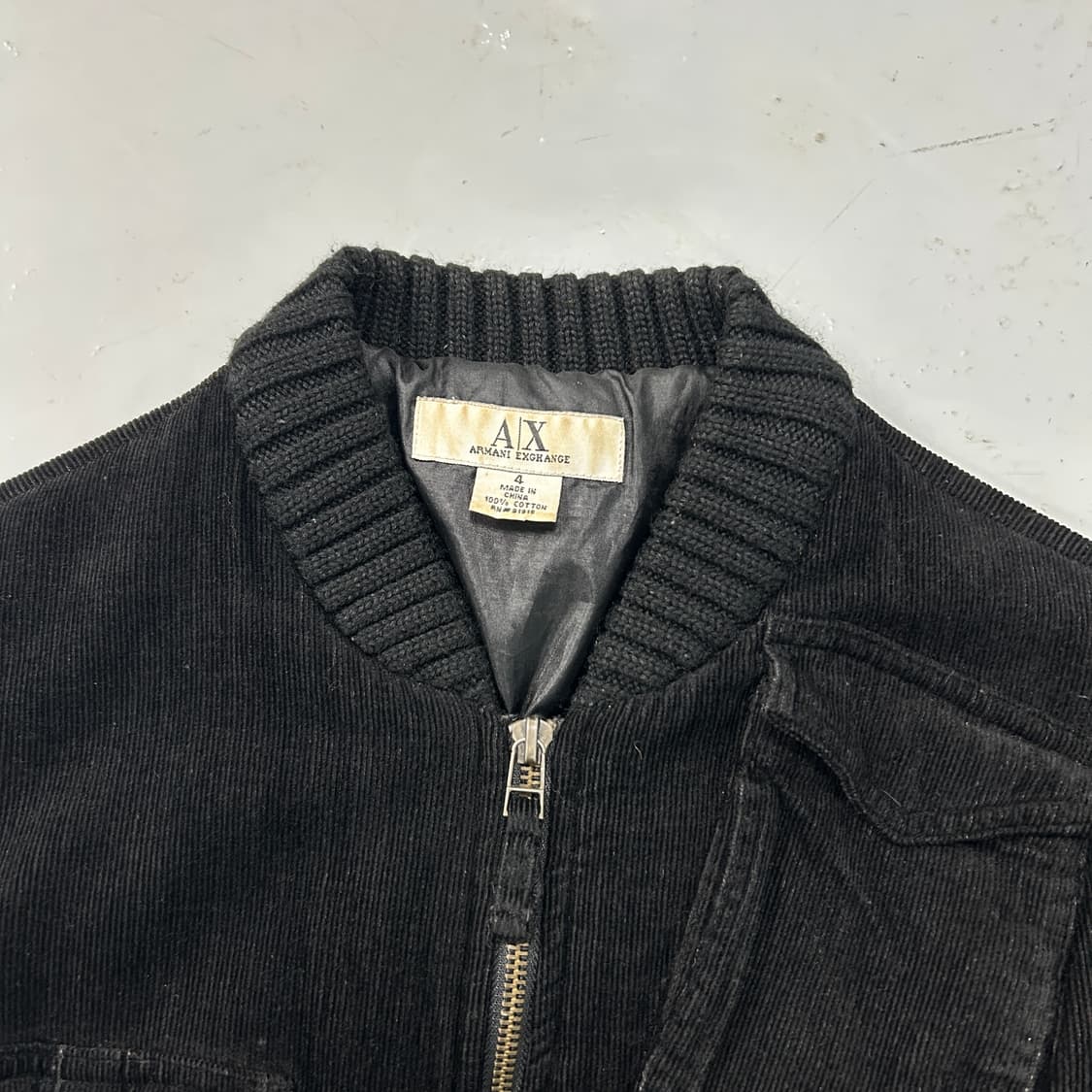 아르마니 익스체인지 멀티포켓 봄버자켓 상품이미지4