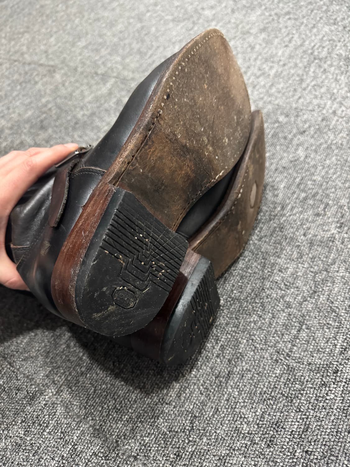 9D) 줄리안 오일드 풀그레인 차심 엔지니어부츠 Julian Boots 상품이미지9