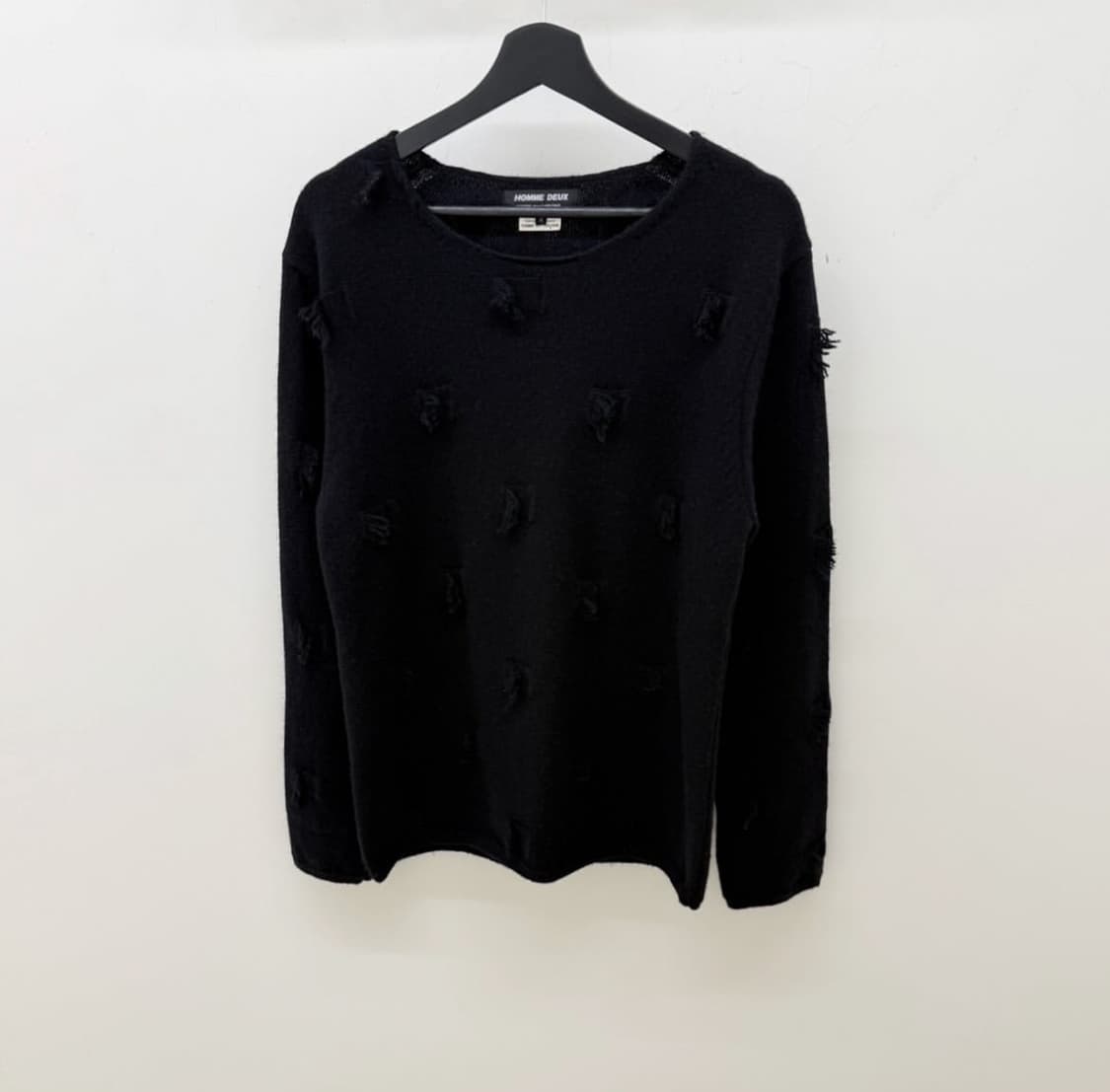 꼼데가르송 옴므 듀스 프릴 니트 상품이미지1