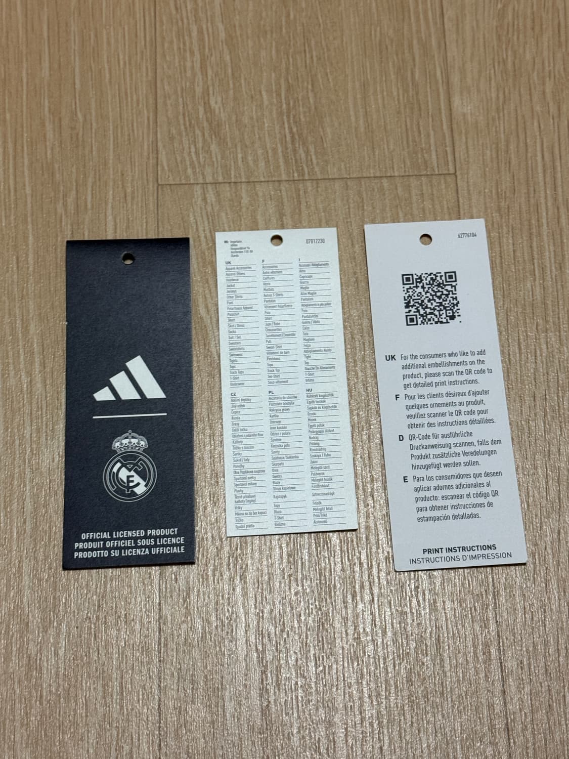 레알마드리드 24/25 벨링엄 어센틱 유니폼(풀마킹) 상품이미지7