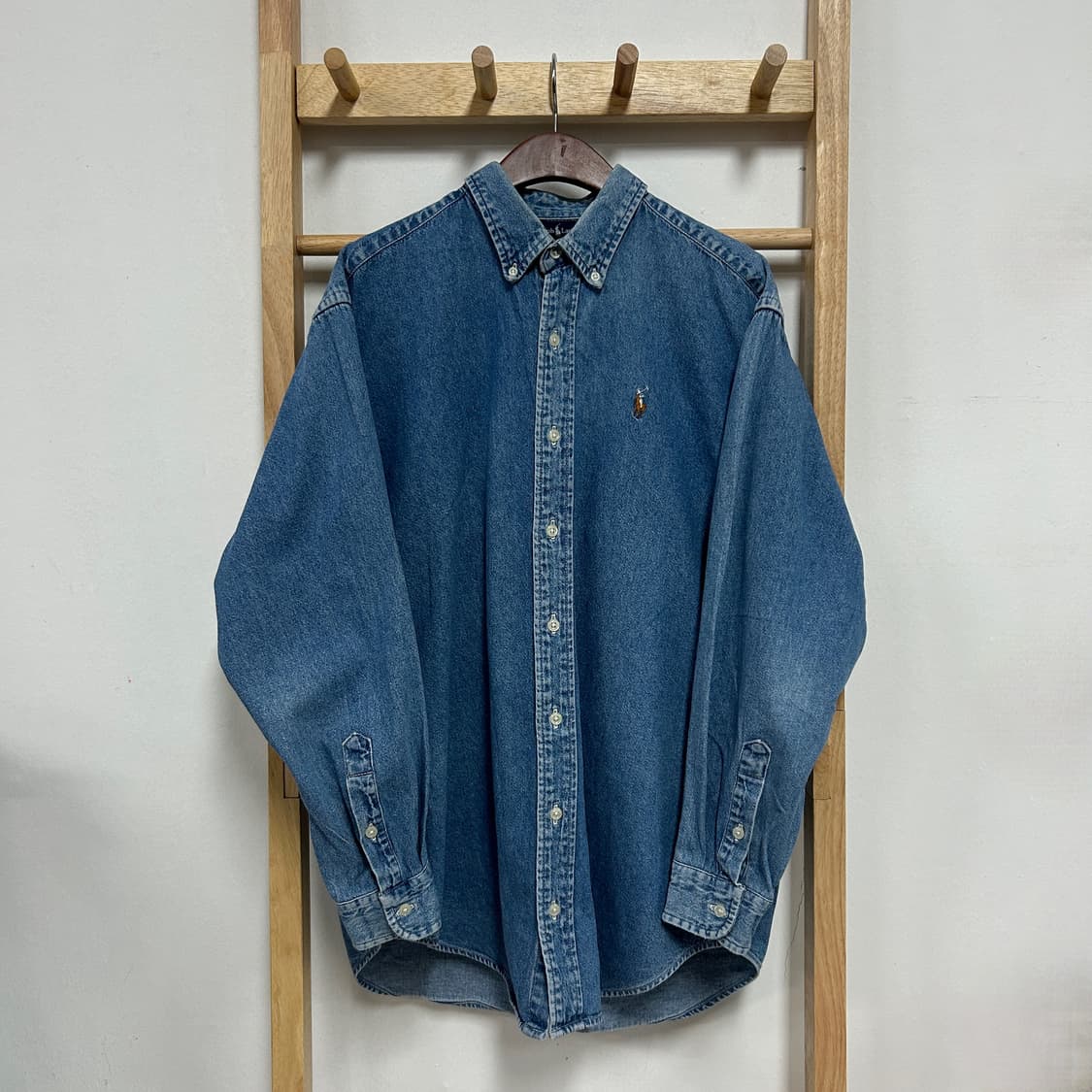 폴로 랄프로렌 멀티포니 데님 셔츠 상품이미지3