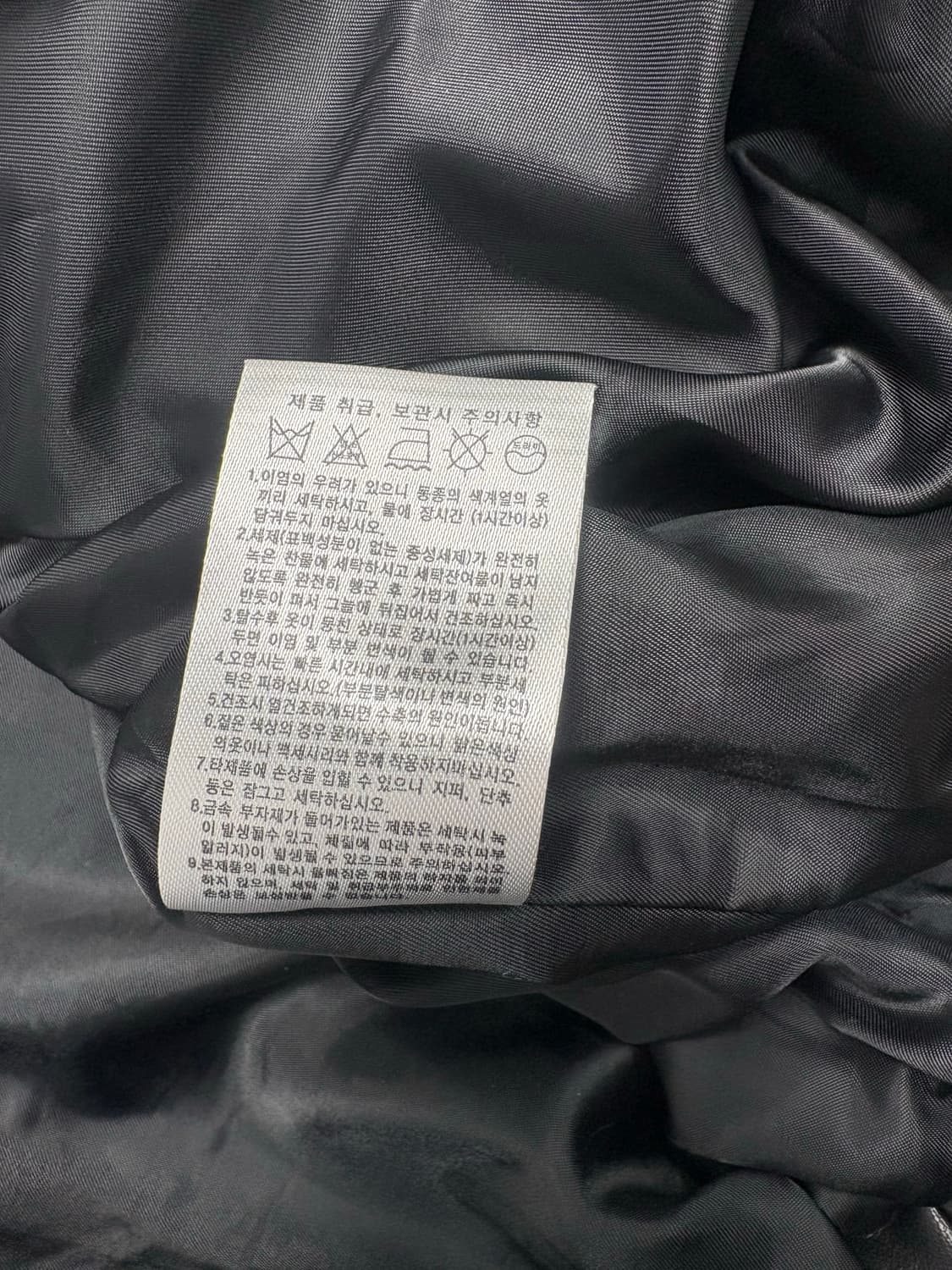 르마드 레더 자켓 블랙 상품이미지7