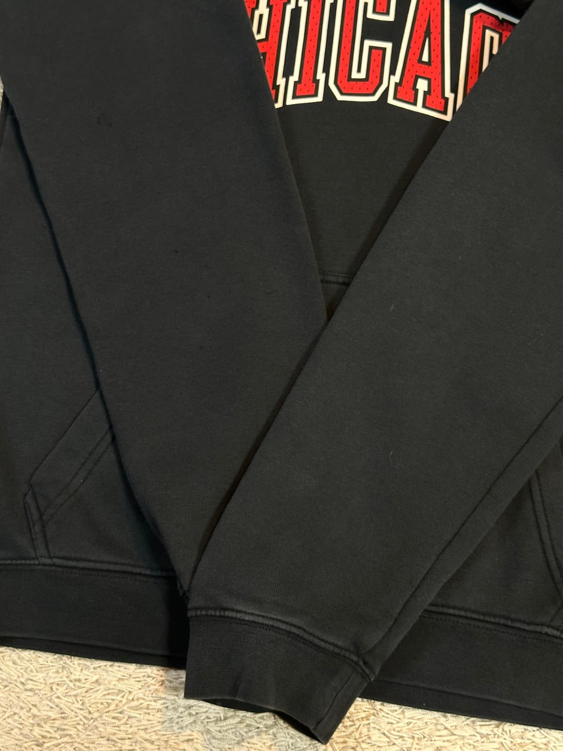 나이키 X NBA 시카고불스 후드티 블랙 상품이미지4