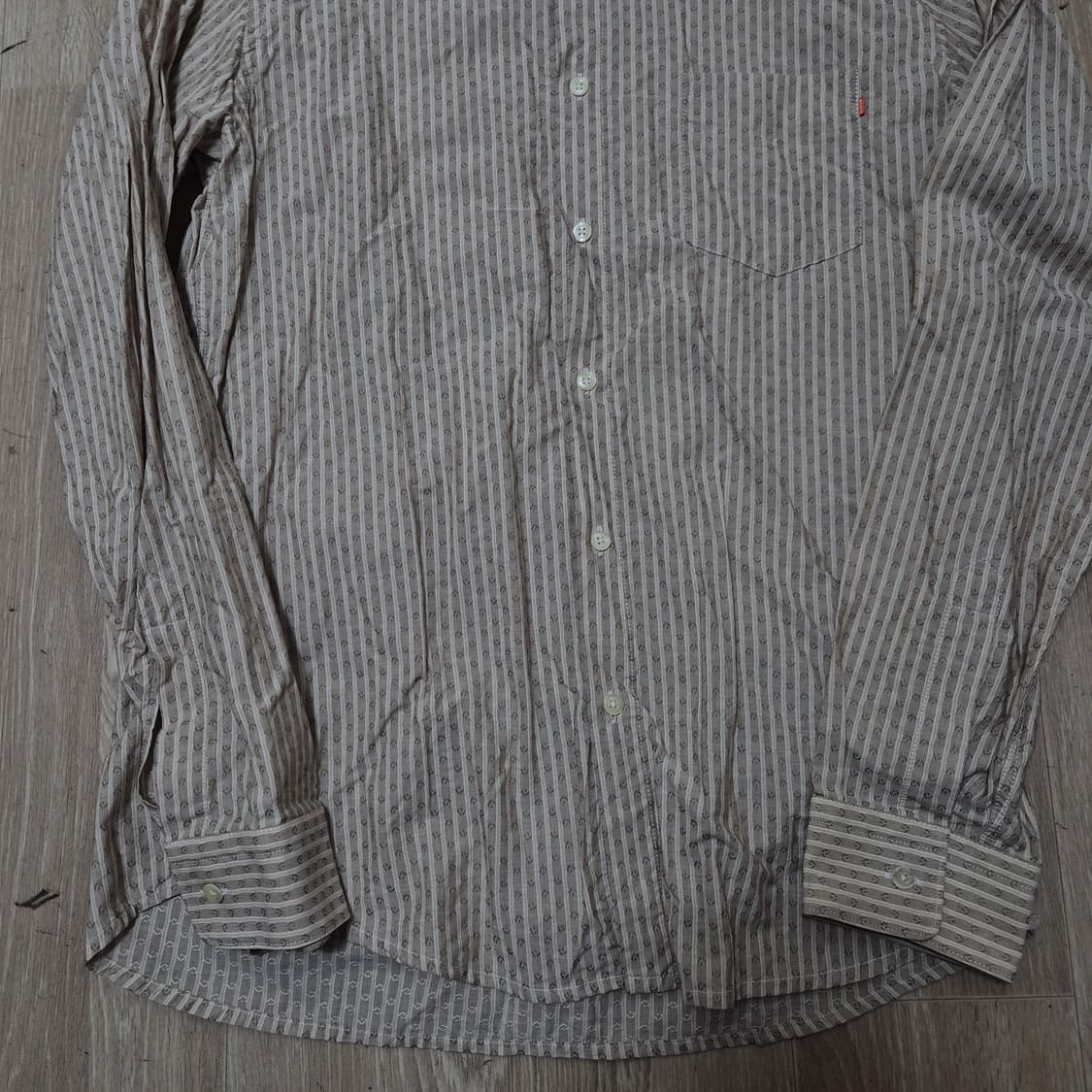 휴고 보스 스트라이프 셔츠 L(100) 상품이미지3