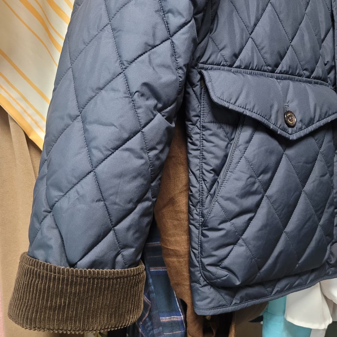 폴로 랄프로렌 퀼팅 자켓 M 상품이미지8