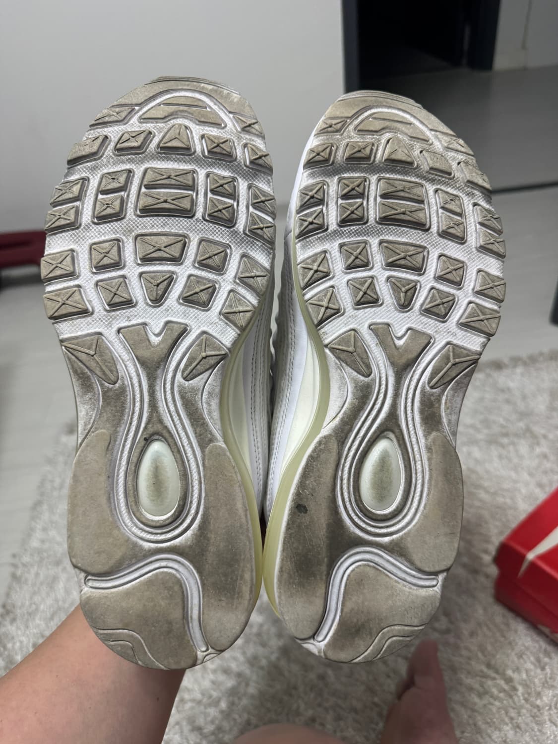 [270] 에어맥스 98 트리플 화이트 상품이미지5