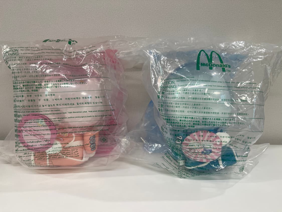 맥도날드 x 헬로키티 산리오 스페이스 밀레니엄 웨딩 인형 세트 상품이미지4