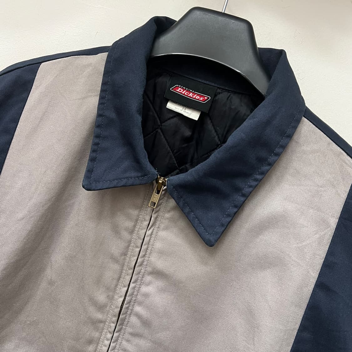 90s 디키즈 워크웨어 투톤 누빔 워크 자켓 2XL 상품이미지3