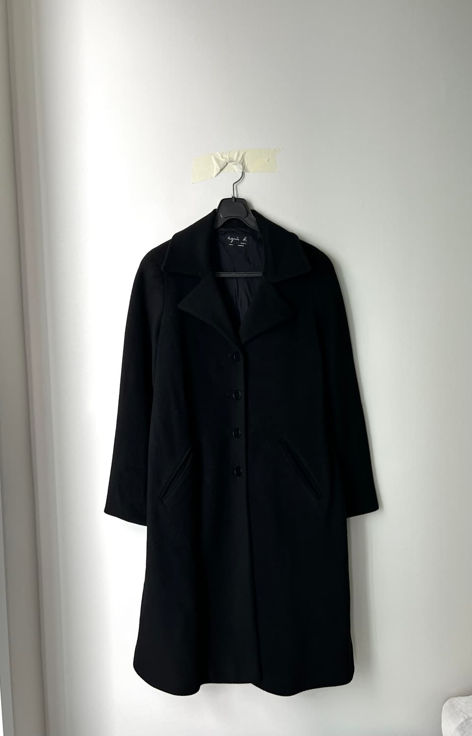 Agnes b 아네스베 플레어 울 코트 상품이미지1