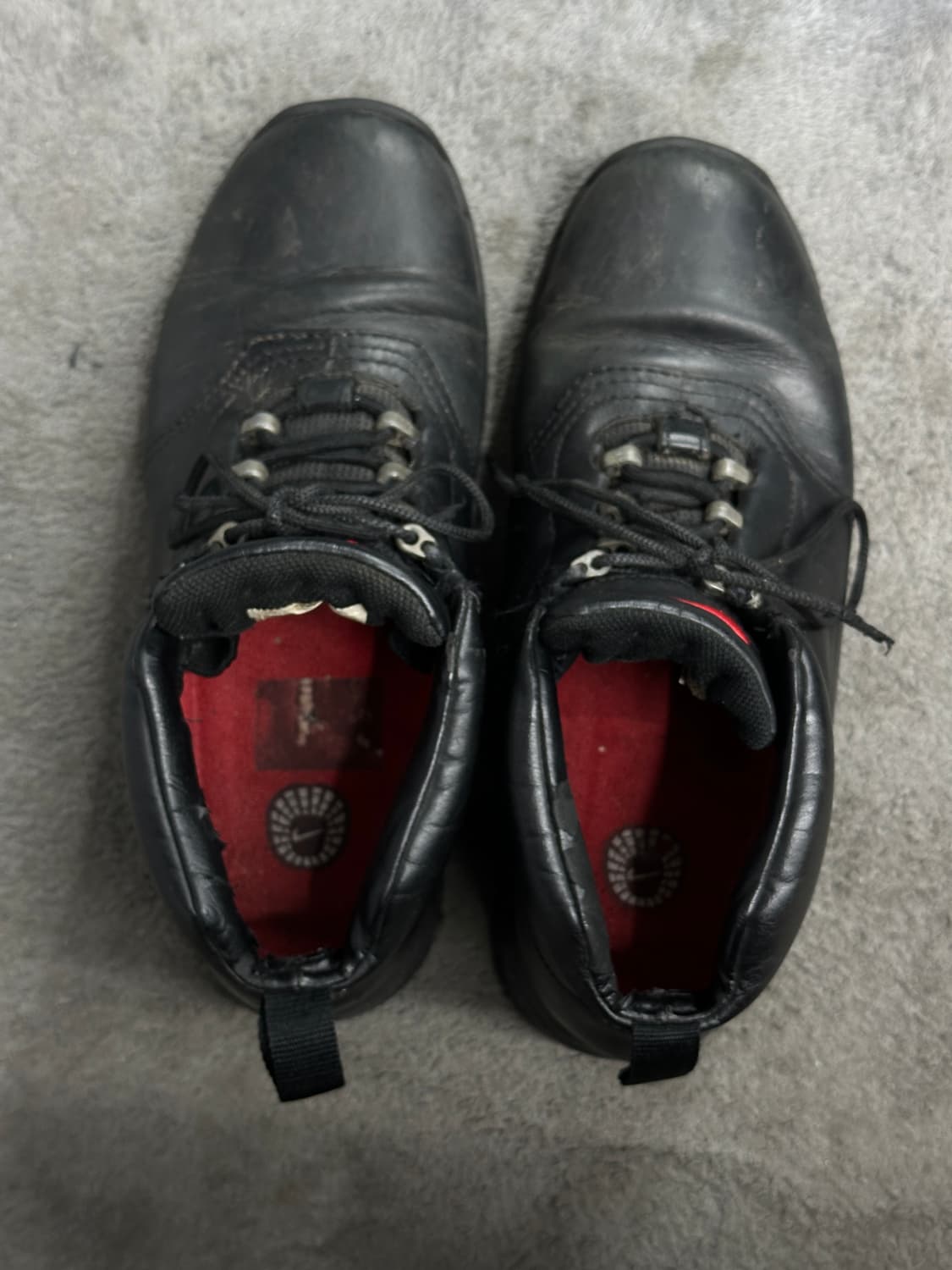 00s Nike Air Source 레더 하이킹 부츠 US11 상품이미지4