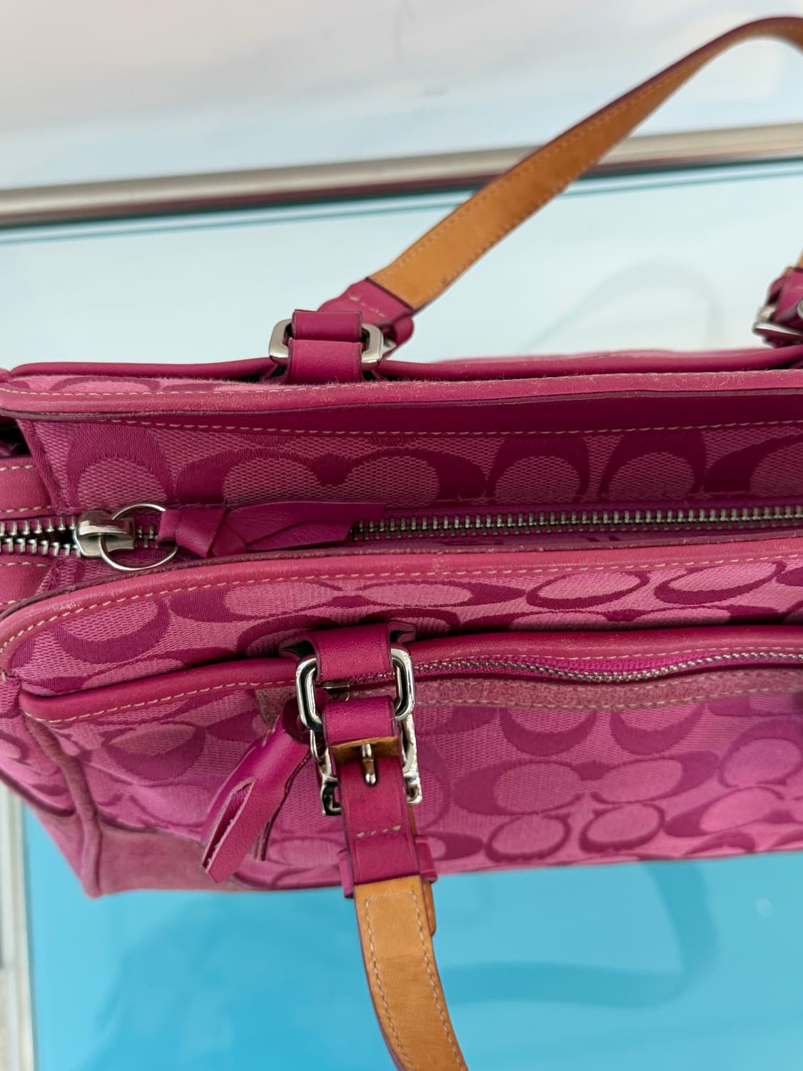 🌟희귀 Coach pink bag 상품이미지4
