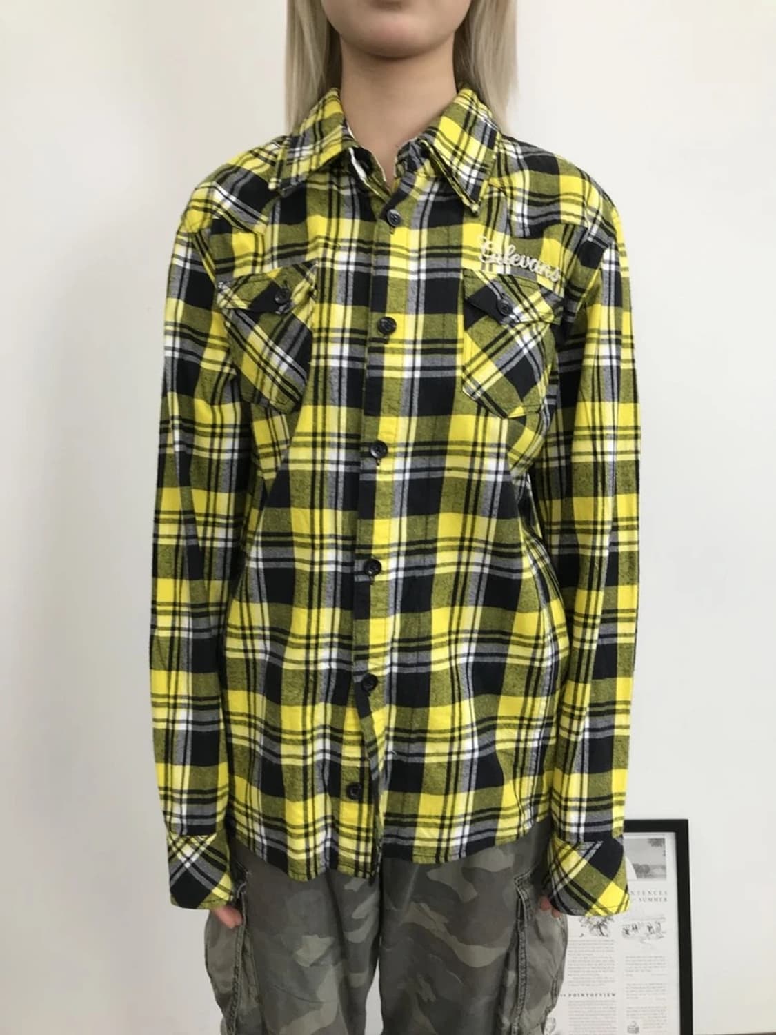 Gulevans Plaid Double Pocket Shirt 상품이미지2