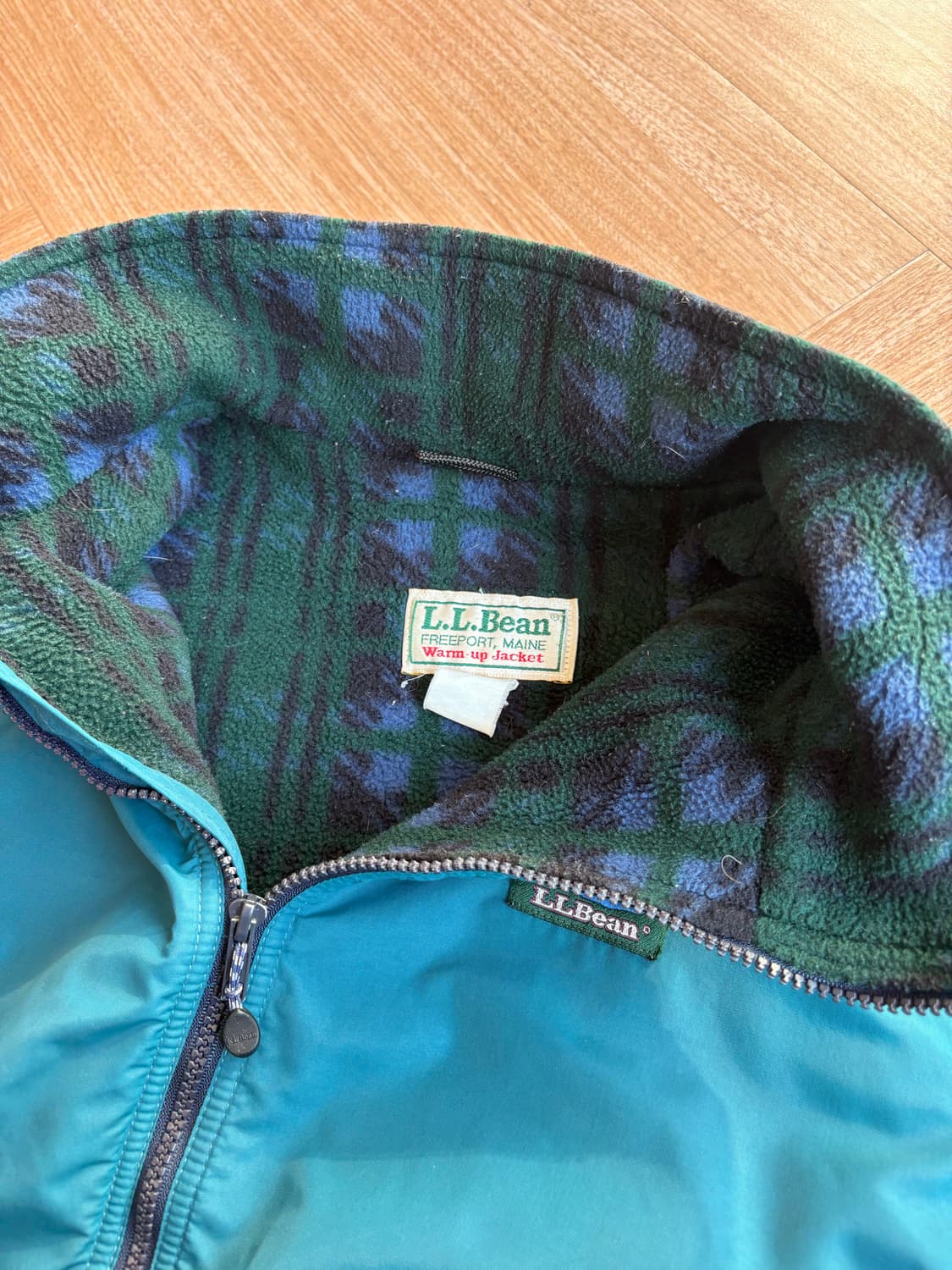 90s Usa LLBean warm up Jaket 상품이미지8