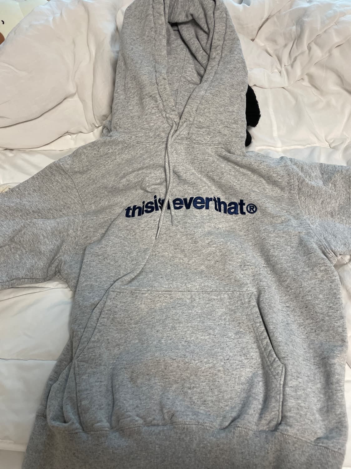 디스이즈네버댓 후드티 그레이 상품이미지2