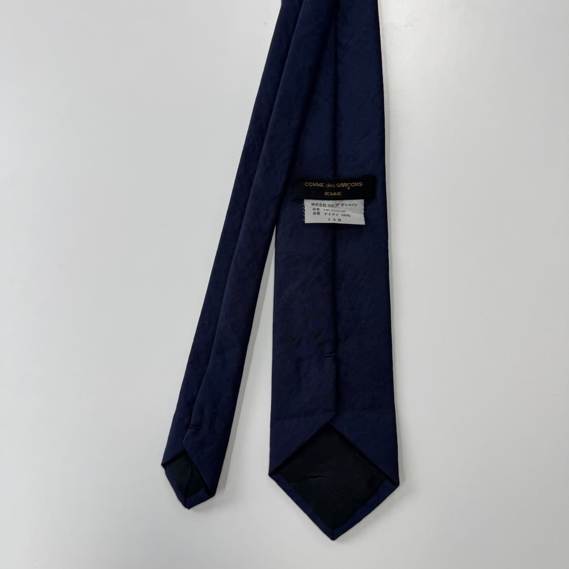 꼼데가르송 명품 정품 나일론 넥타이 7.7cm 상품이미지2