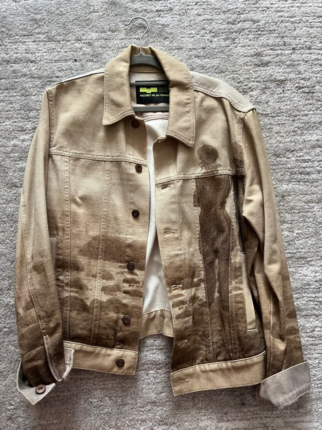 PACCBET  22fw 디지털그래픽 재킷 고샤루브친스키 상품이미지5