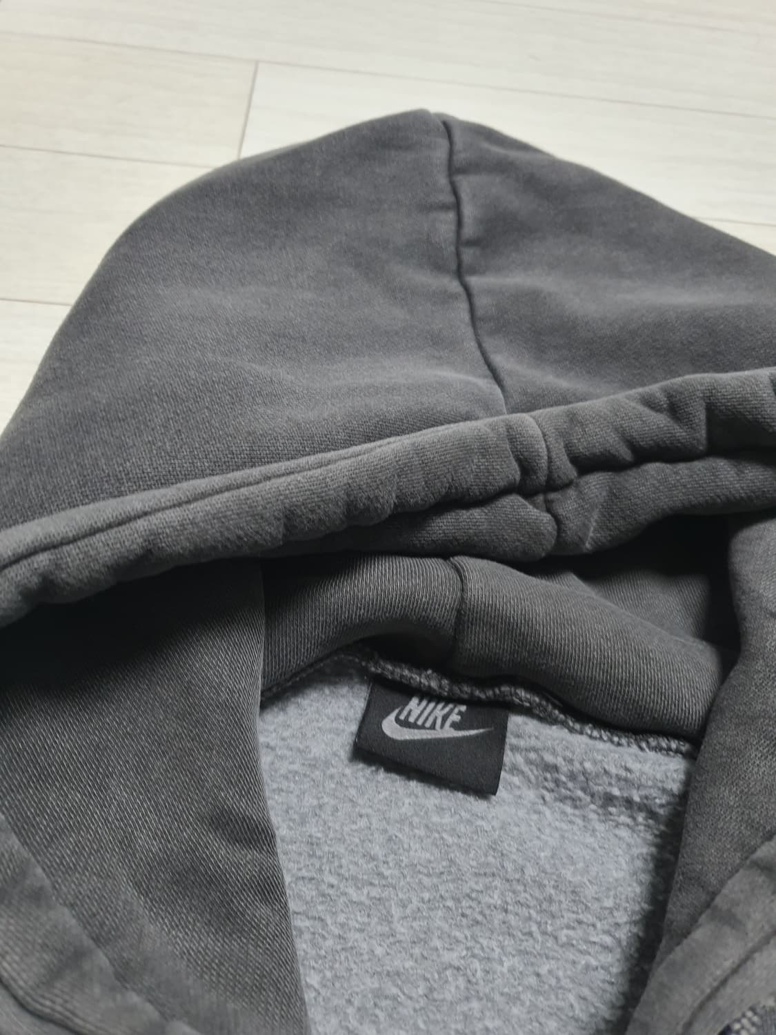 나이키 디올 콜라보 피그먼트 기모후드티 상품이미지6