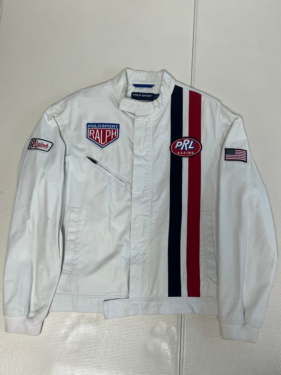 폴로 랄프로렌 레이싱 자켓 L사이즈 판매힙니다! 상품이미지1