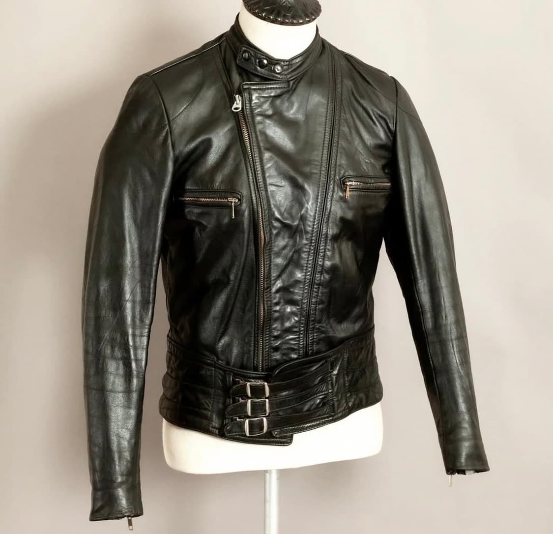Harro - 70s 바이커 자켓 상품이미지9