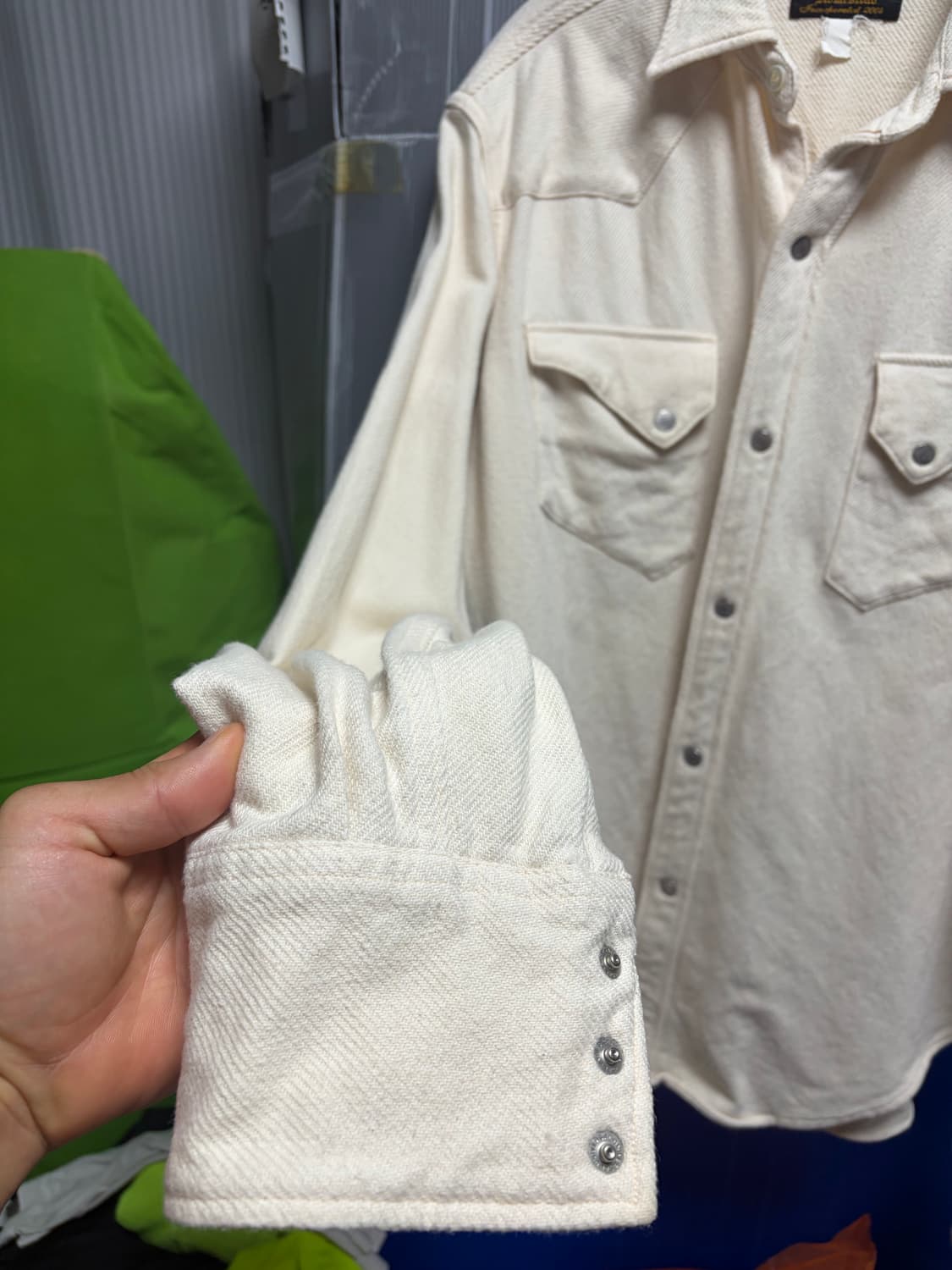 Ivory vintage western shirts 상품이미지4