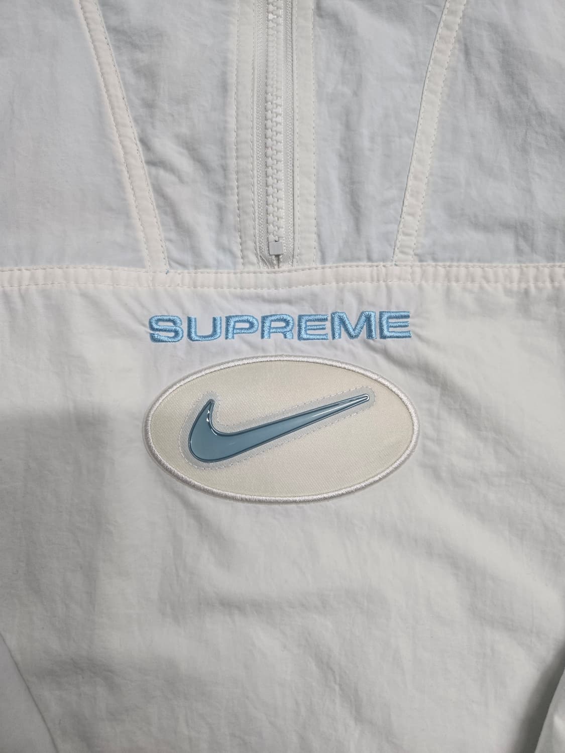 20FW 슈프림 나이키 쥬얼 리버시블 립스탁 아노락 화이트 S 상품이미지2