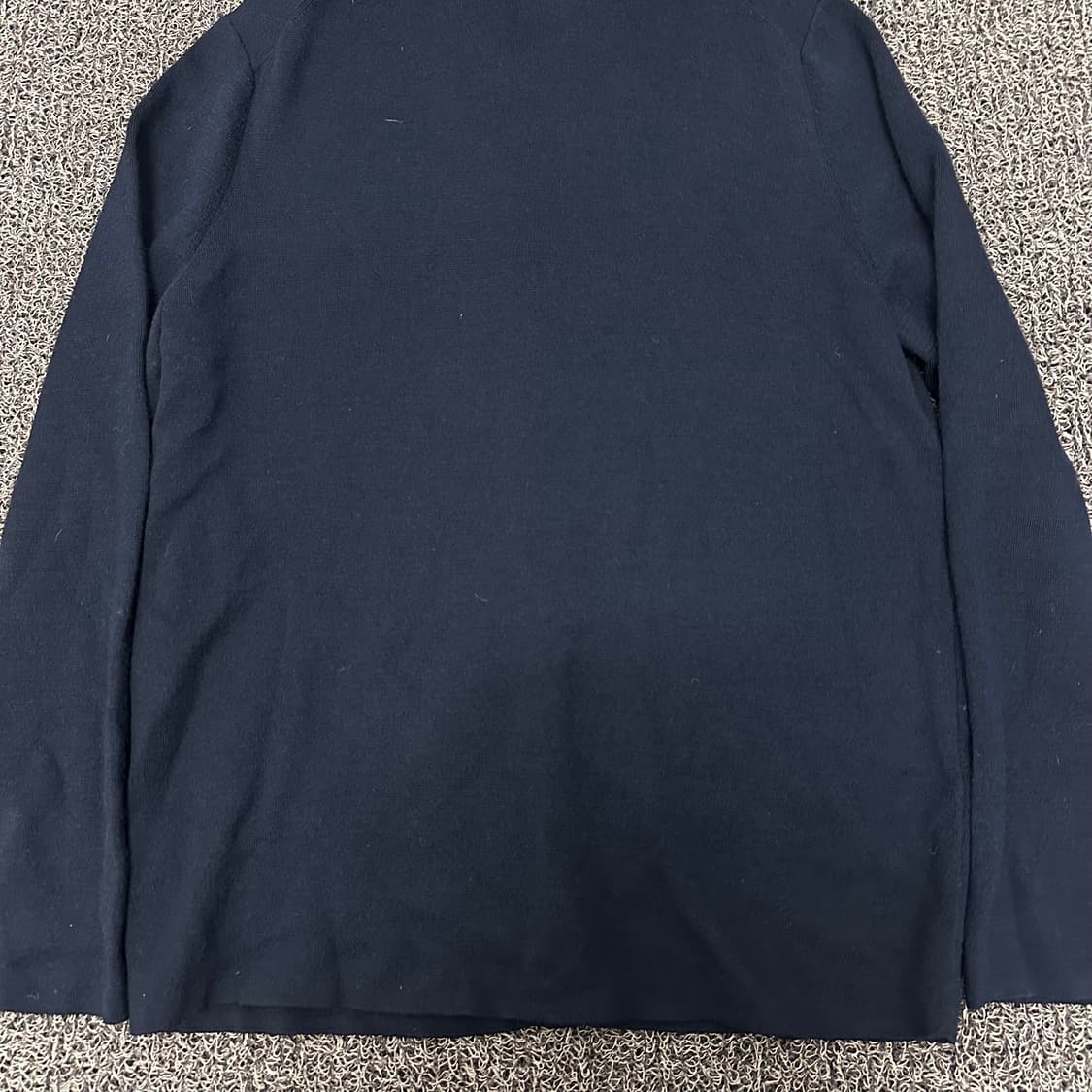 COS 코스 울 니트 가디건 네이비 L 상품이미지9