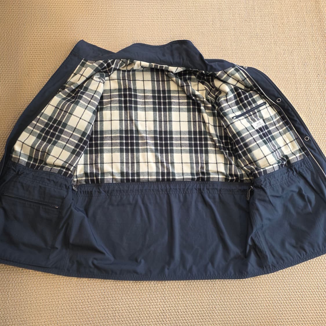 에르메스 최상급 케시미어 유틸리터리언 켄바스 필드 자켓 야상 코트 상품이미지8