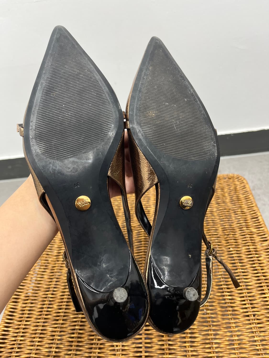Zara 슬링 힐 39 상품이미지2