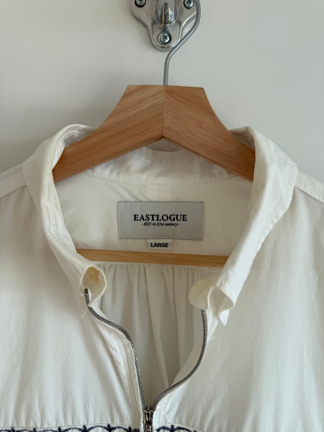 이스트로그(EASTLOGUE) 페이즐리 자수 셔츠 상품이미지9