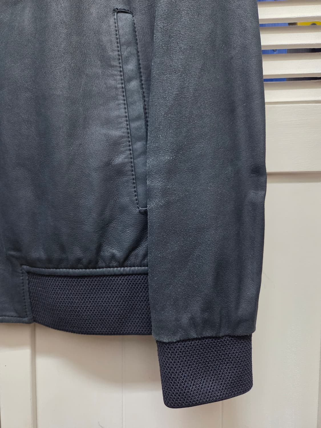 반하트 디 알바자 염소가죽 블루종 자켓 상품이미지4