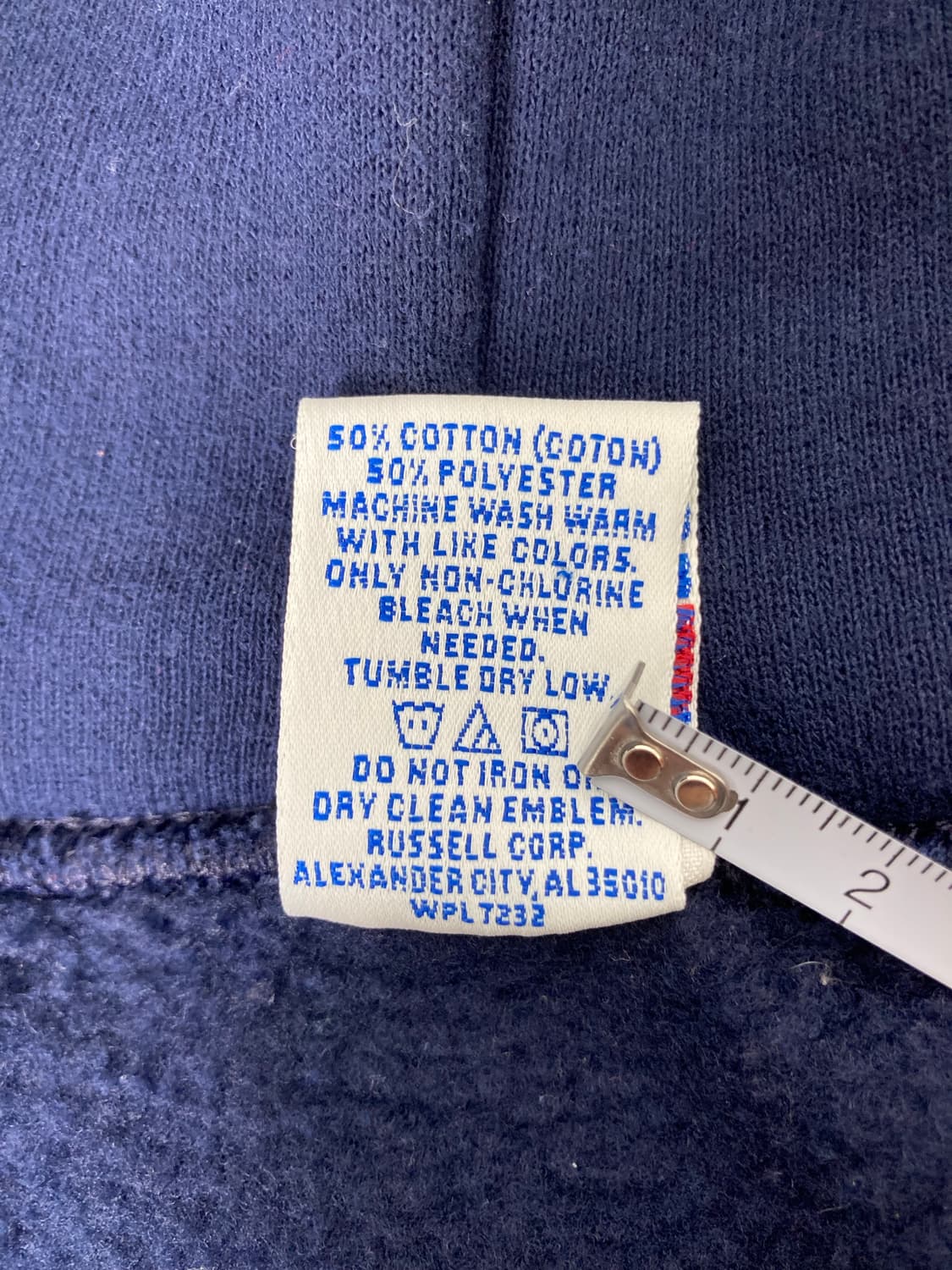 90s Russell zip up Hoodie 상품이미지4